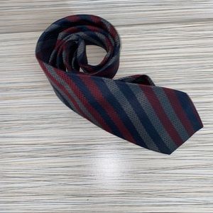 Givenchy 100% Silk Vintage Gentleman Classic Traditional Striped Necktie by